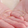Smooth Cuff Set In 14k Gold Fill, thumbnail 4 of 8
