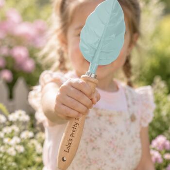 Childs Personalised Pastel Garden Tools, 2 of 7