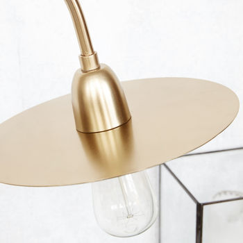Elegant Brass Table Lamp, 5 of 5