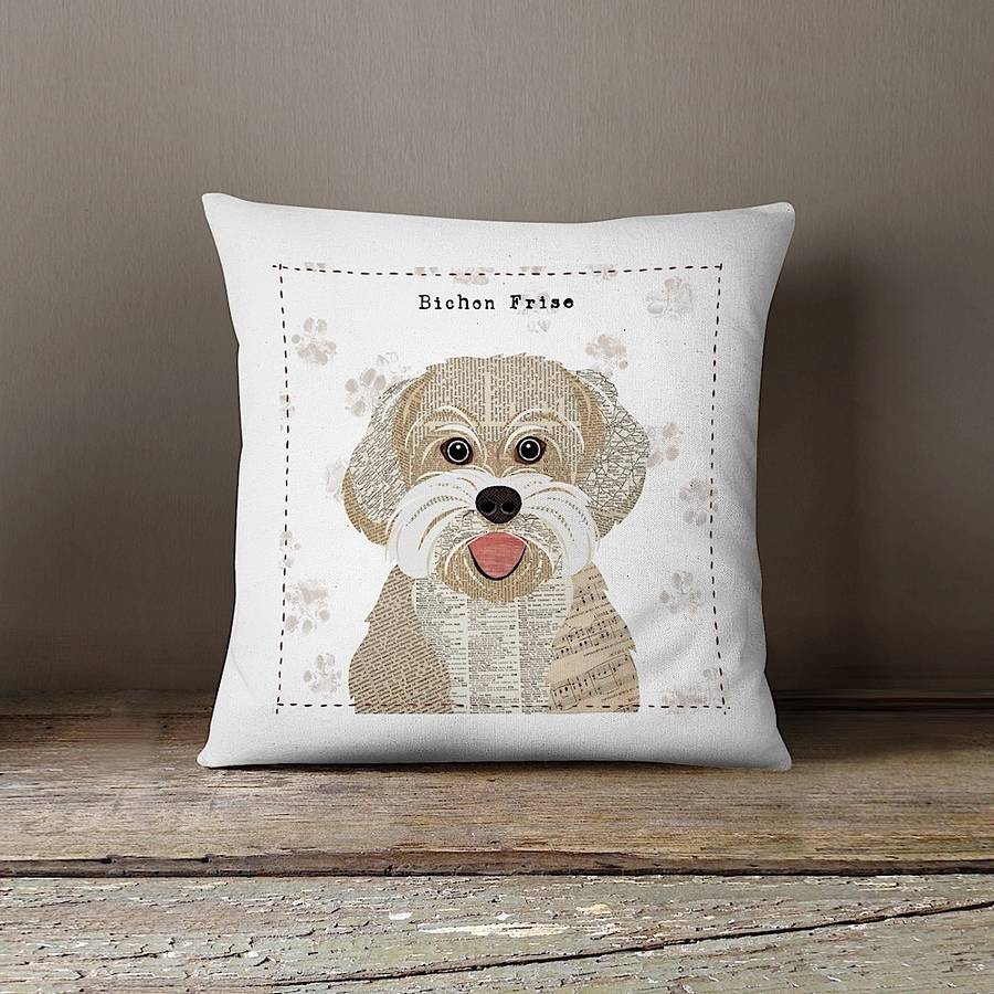 bichon cushion