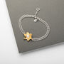 Bold Daffodil Pearl Silver Bracelet, thumbnail 4 of 4