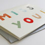Miss You Friendship Card, thumbnail 4 of 5