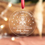 Personalised First Christmas In Our New Home Bauble, thumbnail 3 of 5