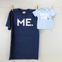 Me And Mini Me Father And Child T Shirts, thumbnail 2 of 7