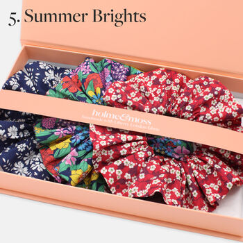 Liberty Print Scrunchie Gift Box, 6 of 8