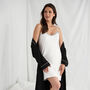 Bamboo Chemise In Black, thumbnail 4 of 4
