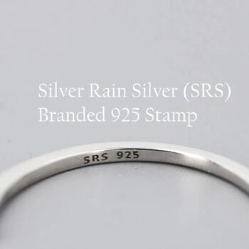 Sterling Silver Bird Skull Ring, Adjustable Size, 2 of 10