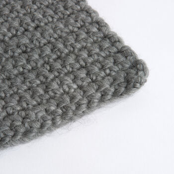 Simple Blanket Beginner Crochet Kit, 4 of 10