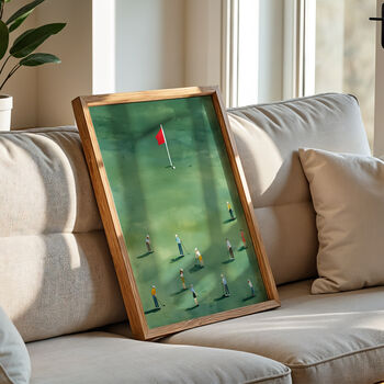 Mini Golfers Poster, Unframed, 7 of 7