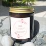 Maid Of Honour Personalised Candle Gift, Coconut Wax, thumbnail 2 of 2