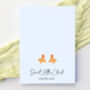 Footprint Cards For Easter With Four Designs, thumbnail 5 of 6