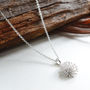 Sterling Silver Cluster Necklace, thumbnail 3 of 7