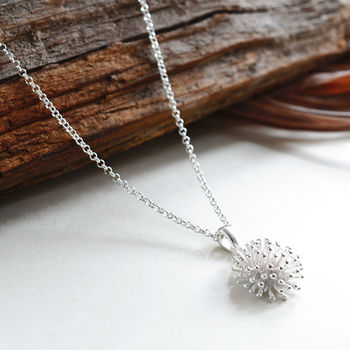 Sterling Silver Cluster Necklace, 3 of 7