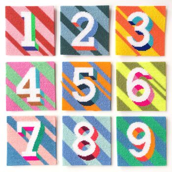 Number Tapestry Kits, 6 of 12