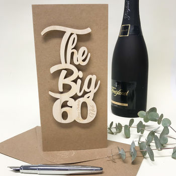 Personalised Big 60 Birthday Card, 3 of 12