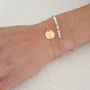 Gold Initial This Bracelet, thumbnail 2 of 3
