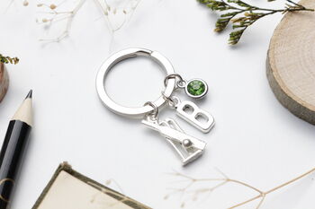 Personalised Cricket Keyring Cricket Gift For Him, 7 of 10
