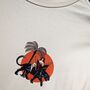 Organic Oversized T Shirt 'A Day In Paradise', thumbnail 3 of 4