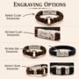 Woman's Personalised Silver Urn Leather Bracelet For Ashes With Heart, thumbnail 12 of 12