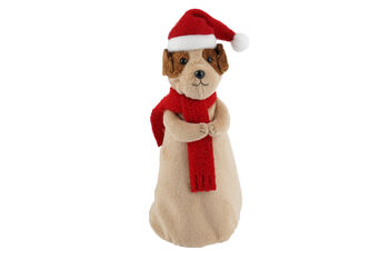Christmas Tree Topper 'Santa Paws' Dog | Festive Decor | Christmas Decoration | Seasonal, 2 of 7