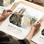 Bristol Landmark Travel Print, thumbnail 1 of 7