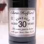 Personalised Birthday Port With Handmade Pewter Label, thumbnail 2 of 6