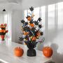 Spooky Black Halloween Autumn Light Up Tree, thumbnail 1 of 6