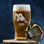 Personalised Snooker Engraved Pint Glass And Gift Set, thumbnail 1 of 5