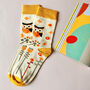 Delightful Owl Three Pairs Socks In A Box Gift, thumbnail 3 of 9