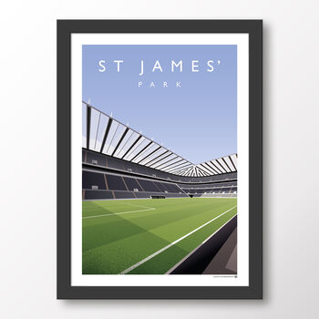 Newcastle St James' Park Milburn/Leazes Poster, 7 of 7