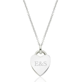 Engraved Heart Necklace, 2 of 7