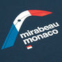 Mirabeau Navy Motorsport T Shirt, thumbnail 3 of 6