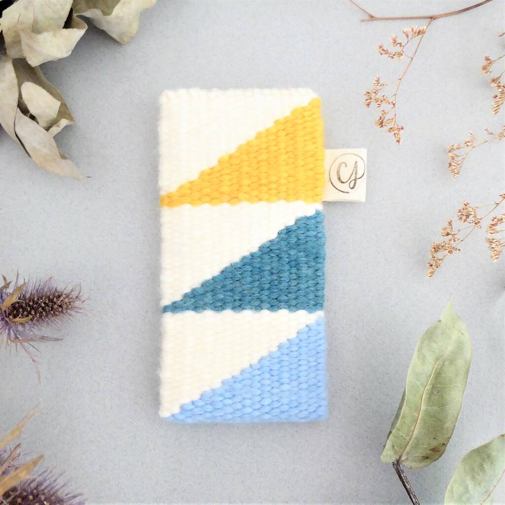 Handwoven Glasses Case By Catherine Jane Weaving
