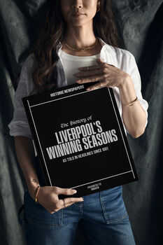 Liverpool The Winning Seasons Personalised Deluxe Football Gift Newspaper History Book, 6 of 10