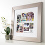 Personalised 18th Birthday Square Photo Collage, thumbnail 3 of 11