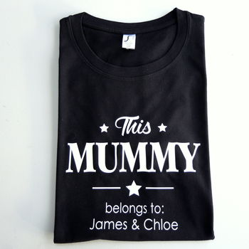 Personalised Mummy T Shirt, 4 of 6