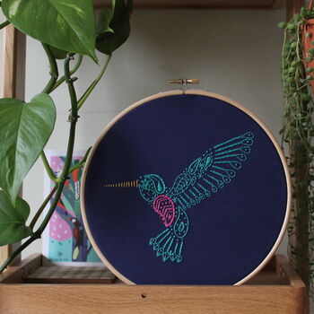 Hummingbird Embroidery Kit, 6 of 6