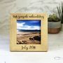 Personalised Square Solid Oak Photo Frame, thumbnail 2 of 2