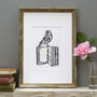 Personalised 'Paper' First Wedding Anniversary Print, thumbnail 7 of 10