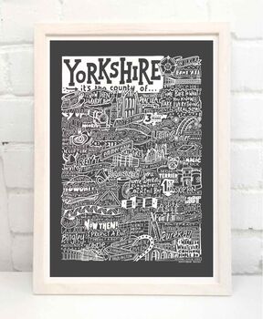 Yorkshire Landmarks Print, 9 of 10