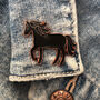 Horse Enamel Pin Badge, thumbnail 1 of 4