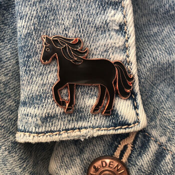 Horse Enamel Pin Badge, 2 of 6