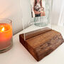 Acrylic Photo Family Stand With Wooden Base, thumbnail 5 of 5