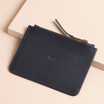 Personalised Minimal Leather Purse, 3 of 4