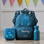 Personalised Trixie Triceratops Backpack For Nursery, School, Holiday, thumbnail 1 of 12