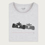 Last Lap Motorsport Grey T Shirt, thumbnail 2 of 6