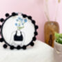 'Forget Me Not' A Fun Floral Embroidery Kit, thumbnail 4 of 8