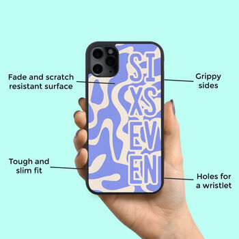 Six Seven 67 iPhone Case, 3 of 6