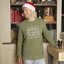 Yippee Ki Yay Men's Long Sleeved Christmas T Shirt, thumbnail 3 of 7