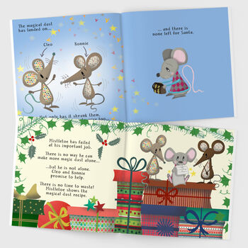 Personalised Christmas Eve Children's Book, 4 of 12